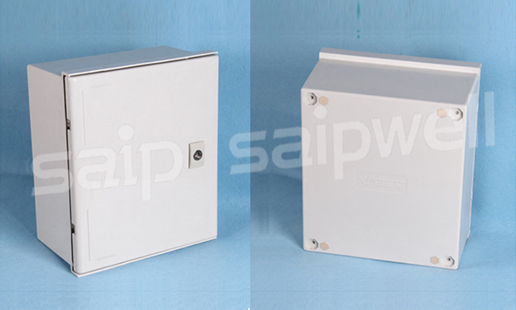 SAIP/SAIPWELL 300X250X140MM FRP/GRP Reinforced IP66 Electrical Watertight SMC Fiber Glass Box