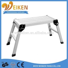 aluminium working platform ladder