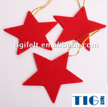 Fashional felt stars for Christmas decoration