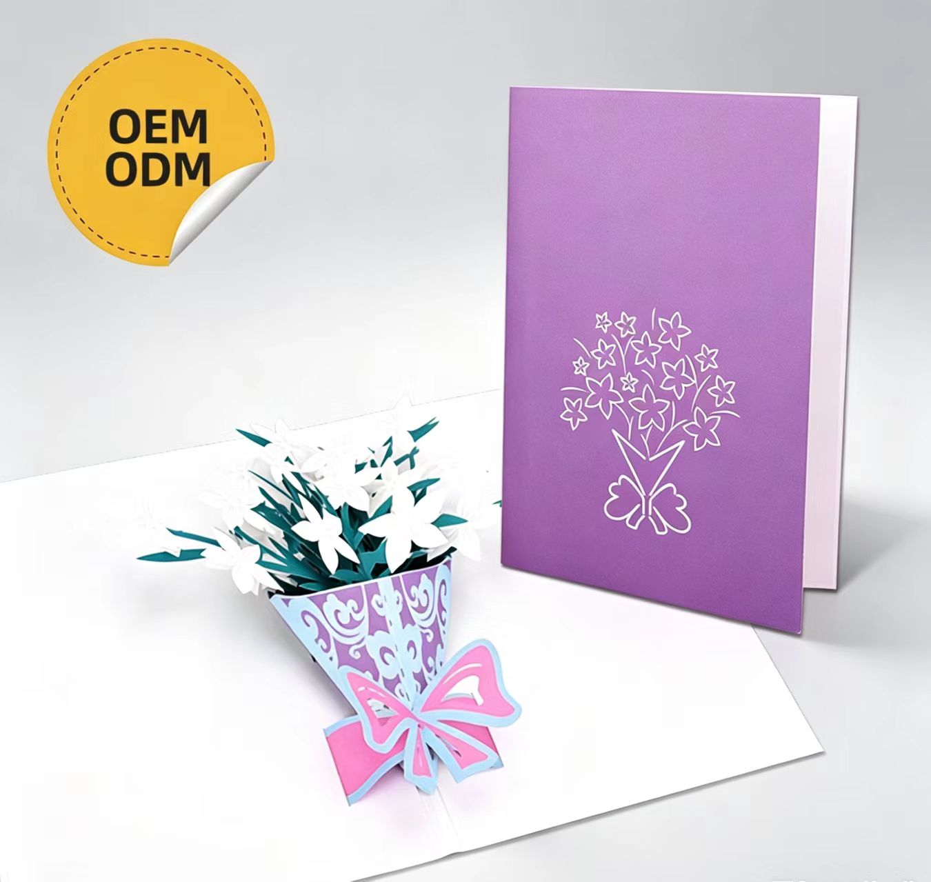 Wyskakuj kartkę z życzeniami z okazji Dnia Matki Pop up happy mother's day greeting card