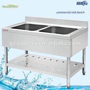 commercial sink,vegetable washing sink,stainless kitchen sink,double bowl sink
