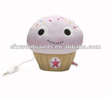 Cupcakes Plush Music Speakers