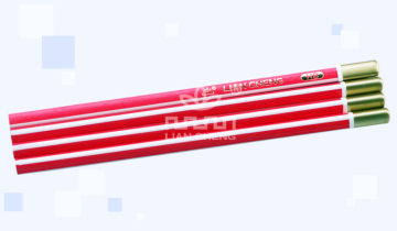 Triangular Stripe Pencil with Golden Dipping