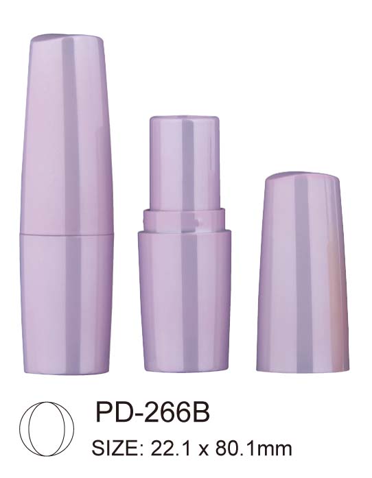 Cilindrische lege plastic lippenstiftkast