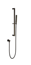 Gun Metal Shower Rail & Hand Shower Set