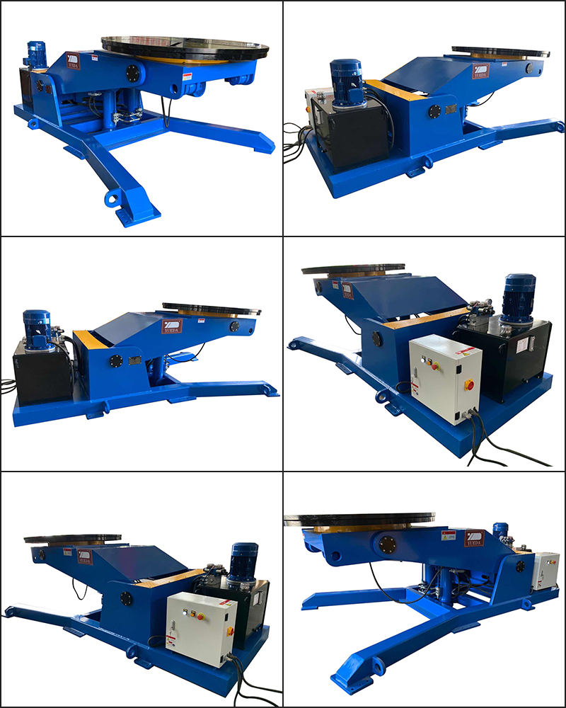 Industrial welding rotary positioner/2 tons welding positioner/5 ton welding positioner table