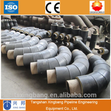high quality fiberglass high temperature insulation pipe fitting elbow