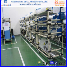 Display rack plastic pipe fitting