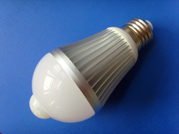 motion sensor led light bulb 9w