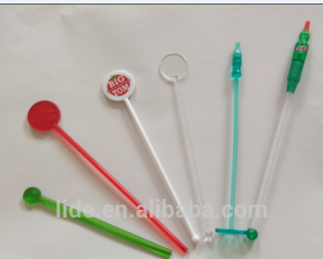 plastic wine cocktail stirrer