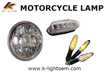 Motorcycle light indicator tail lamp