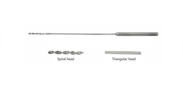 Micro Cerumen Hook Cotton Applicator Spring Handle