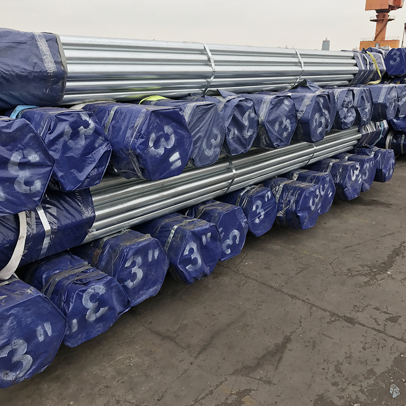 Manufactory Tianjin Gr.B SS330 S185 SPHC SPHD round structural carbon steel hollow section welded steel pipe tube