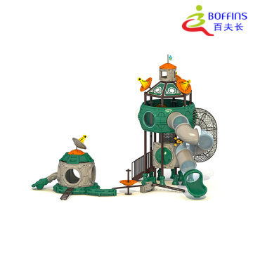 Galaxy Sliding Down The Space Slide Playground Set