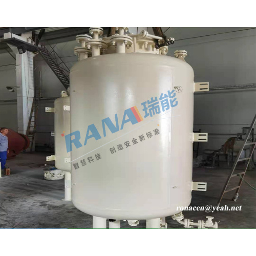 Vertical Storage Tanks Lined PTFE for Chemicals