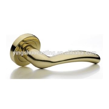 OEM low price Investment Casting brass door handle