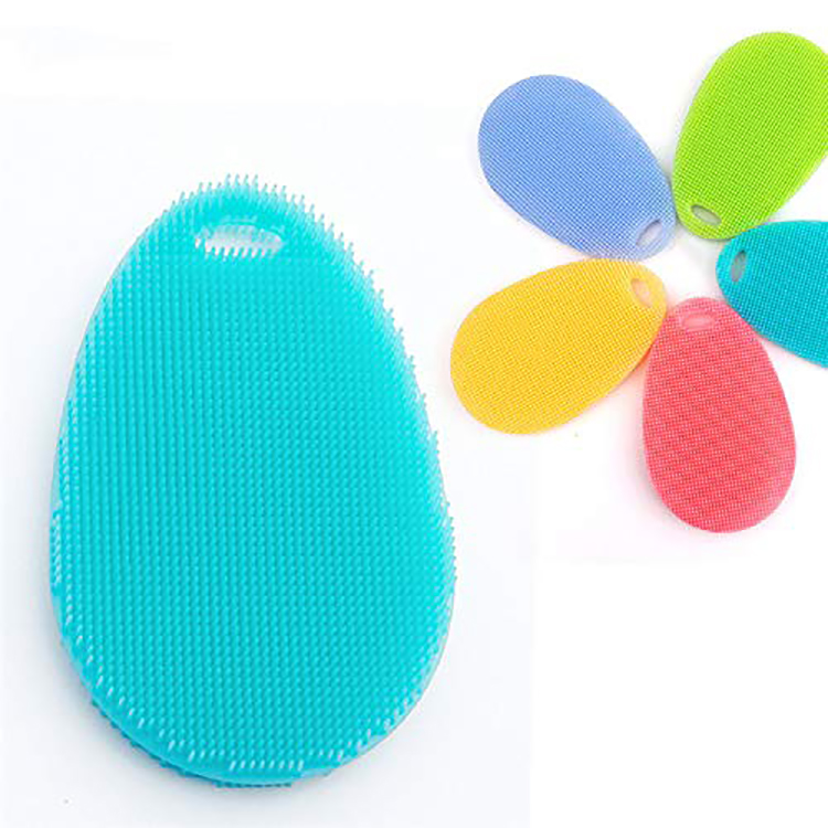 Household Silicone Dish Sponges for Kitchen Gadgets Brush Accessories Silicone Cleaning Dish Scrubber Brush