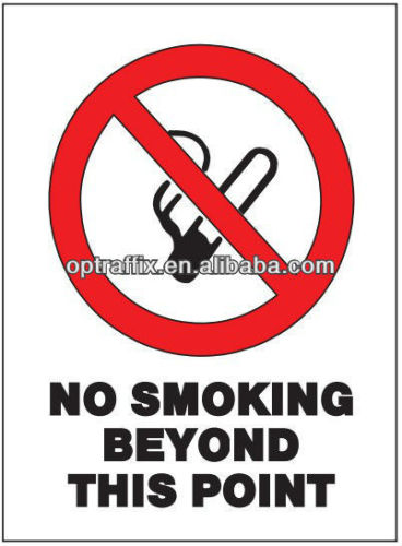 PP Safety Signs Prohibition Signs No Smoking Beyond This Point