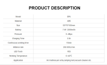 Air Pump Inflate or Deflate Air Beds