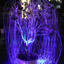 Rain Proof RGBW IP65 Willow Fiber Optic Light Tree