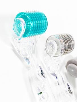 Disposable Medical Dermaroller for Local Stimulation