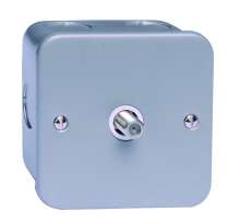 1 Gang Satelite Socket, Metal Clad
