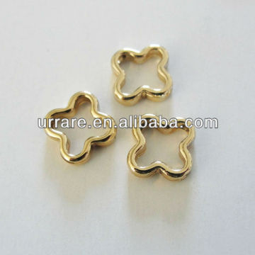 Four Leaf Clover Ring Shape Jewelry Findings and Components