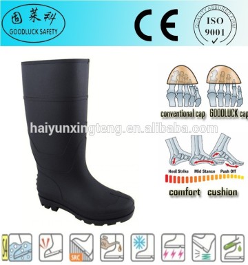 Agriculture Men's Safety Gumboots with Steel Toe