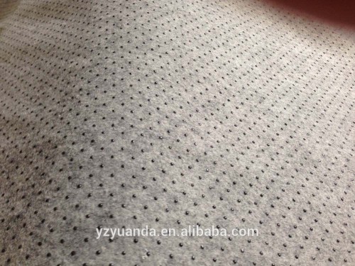 PVC dot coated polyester fabric, antislip nonwoven backing for carpet