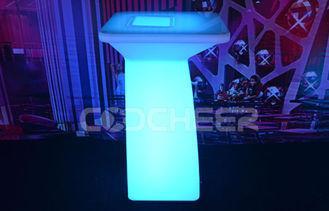 Luxury Led Party Furniture waterproof illuminated bar table