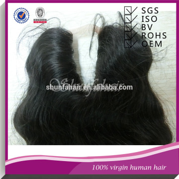 2014 hot sale indian hair weave top closure top freestyle parting silk base closure