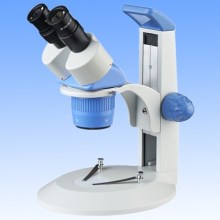 Zwei-Gang-Stereo-Mikroskop St60n mit Griff einfach zu tragen