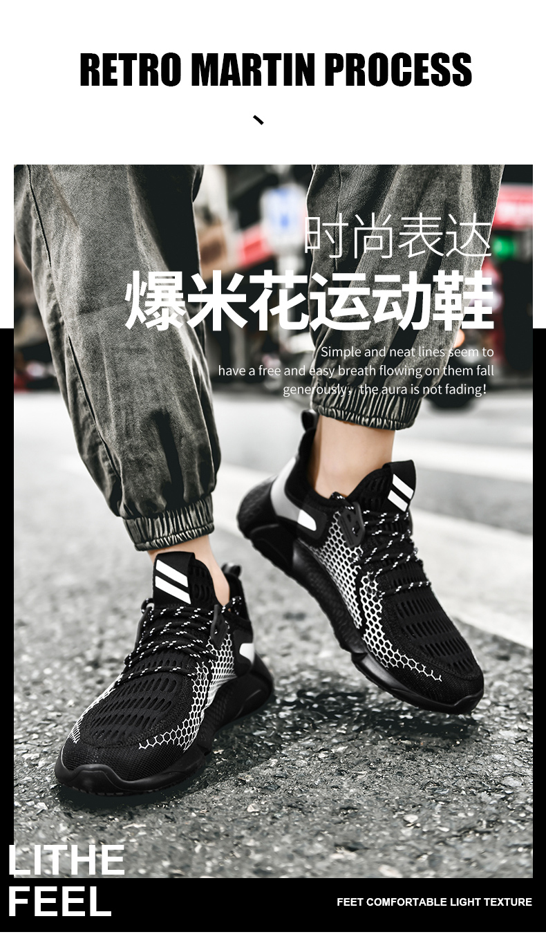 New Breathable Fashion Mesh mens shoes casual sport sneakers,mens shoes casual sport,Casual Shoes Mens