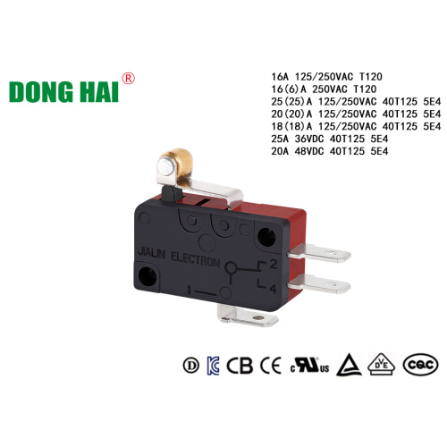 Korte rollerhendel Basic Micro Switch