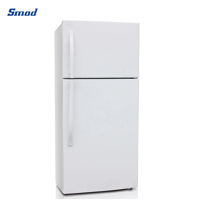 UL 18cuft White Stainless Steel TM Double Door Refrigerator / Fridge