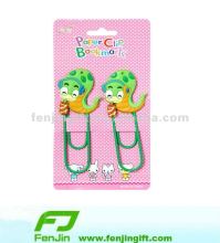 Custom shape plastic bookmark