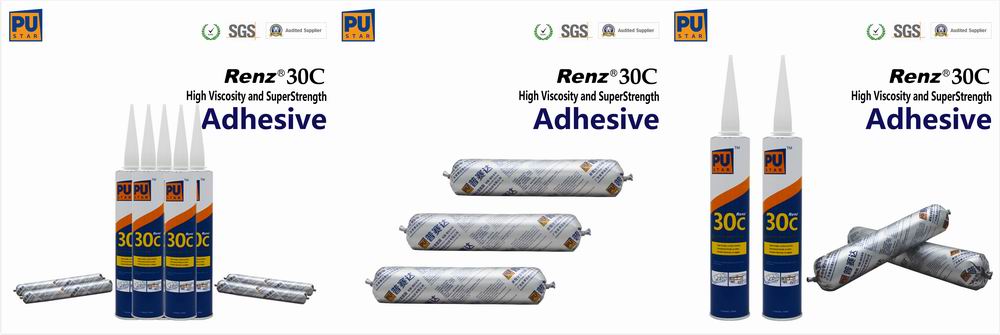 Excellent thixotropy polyurethane adhesive