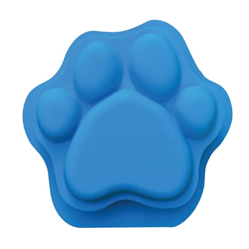 Custom Grande 3D Silicone Cão Paw Bolo Pan