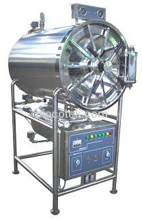 280l horisontal silinder tekanan Steam Sterilizer