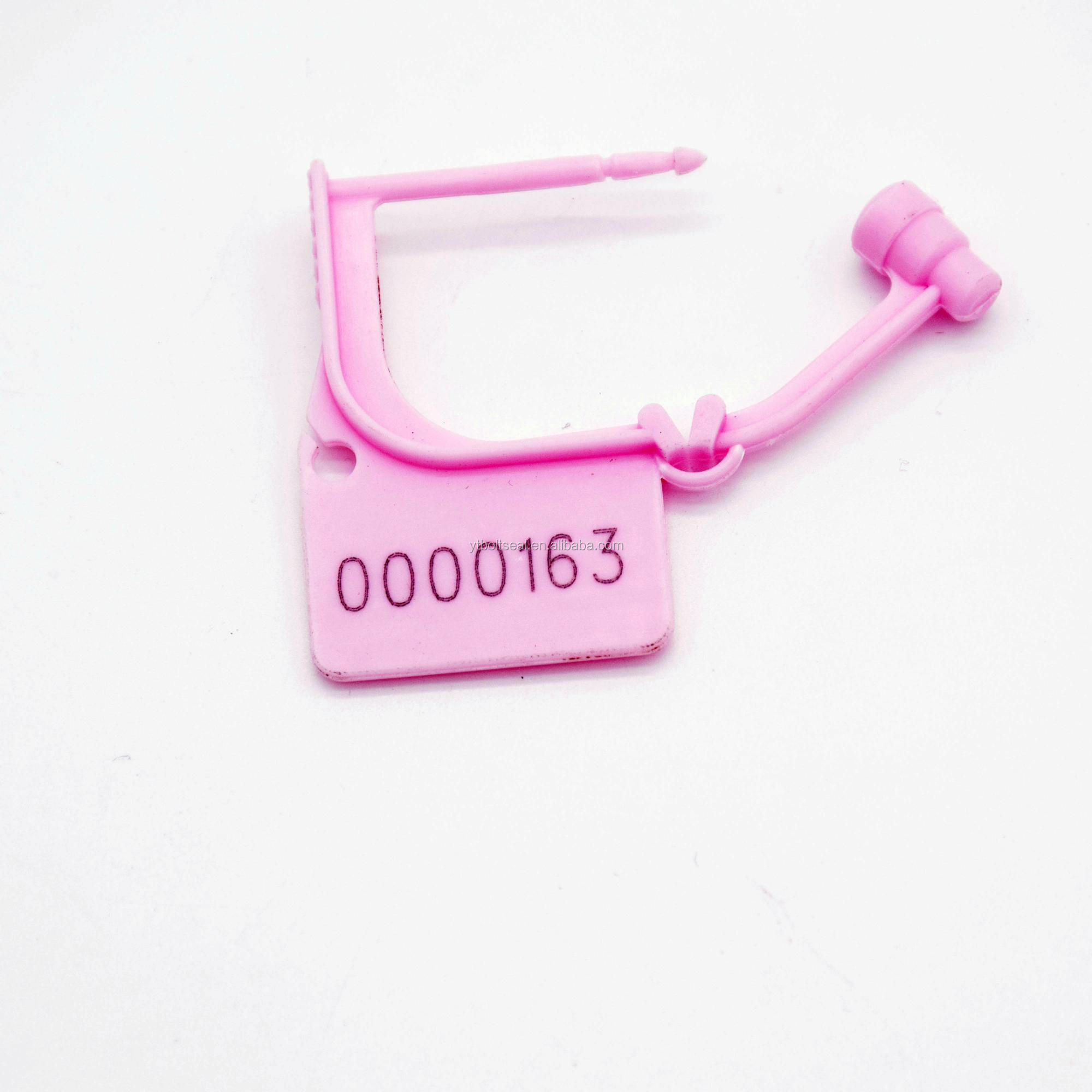 High security disposable plastic padlock seal/security seal