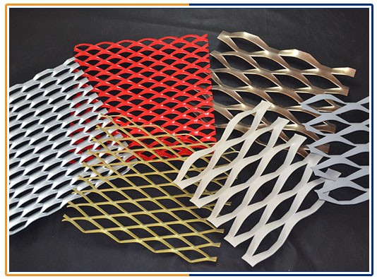 Silver Expanded Metal Mesh For Bbq Grill Factory