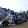 Ready mixed YHZS75 small mobile concrete batching plant