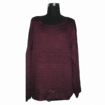 Women's pullover, fashionable, handmade