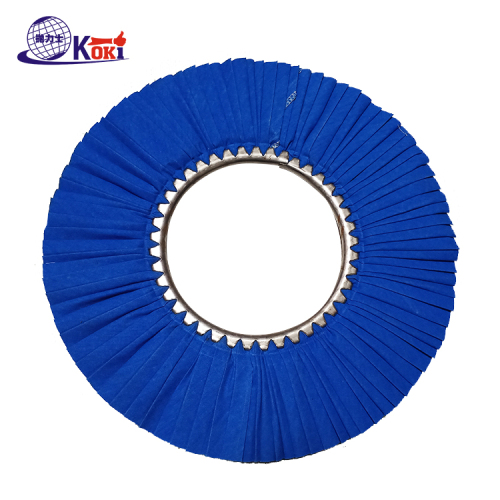 Grosir buffing blue flow wheel buffing