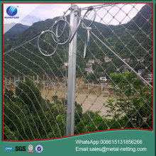 rock fall netting rockfall fence barrier