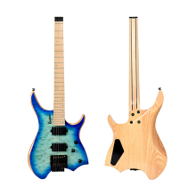 OEM Six-String Fanned Fret Headless Electric Guitar