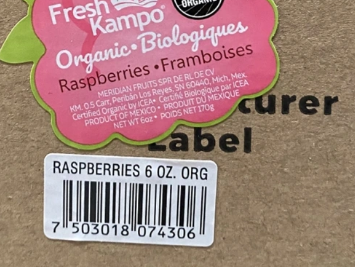 Waterproof Sticker Label for Food