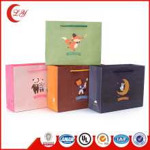 Latest design Custom CMYK/full color Cheap Paper hand bag