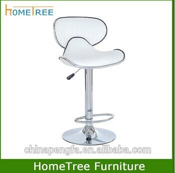 PU seat and back metal legs bar table