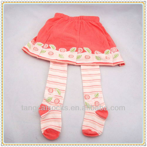 High quality 5 sizes baby girl tight pantyhose